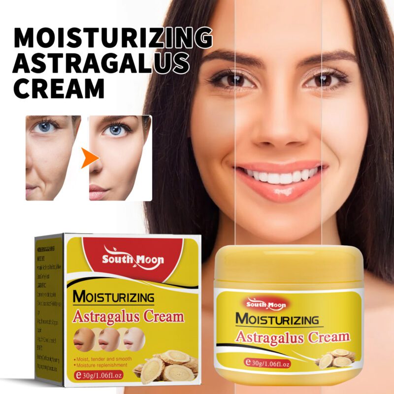 Astragalus Moisturizing Cream - Daily Nourish for Soft Skin with Natural Glow - Image 2