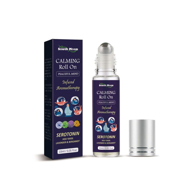 Natural Calming Roll-On Oil for Soothing Relaxation & Daily Use