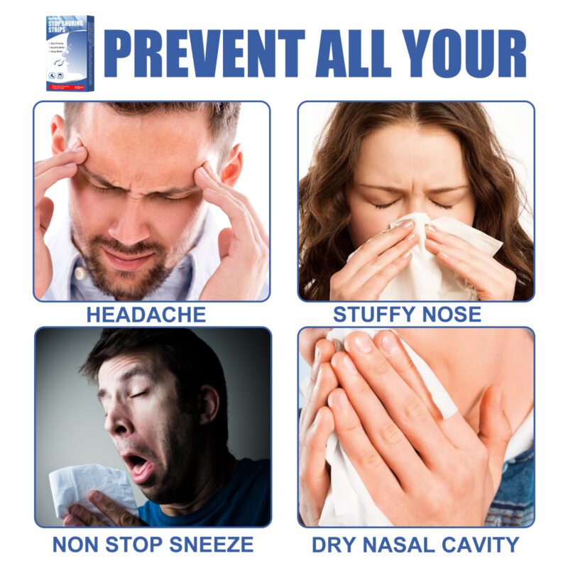 Gentle Nasal Strips with Aloe & Witch Hazel - Daily Nose Care for Nighttime Comfort - Image 4