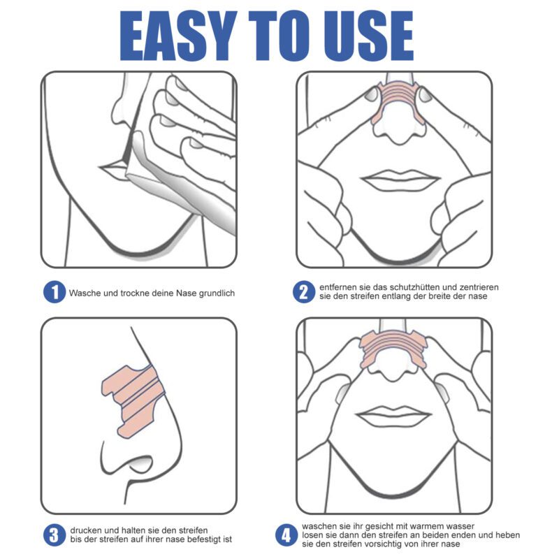 Gentle Nasal Strips with Aloe & Witch Hazel - Daily Nose Care for Nighttime Comfort - Image 6