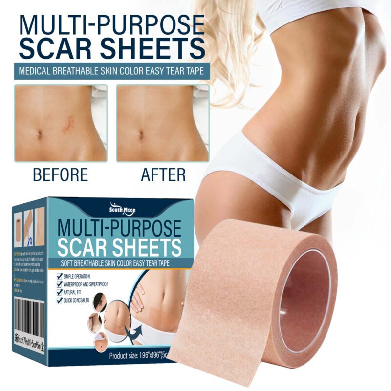 Daily Skin Cover Tape - Gentle Blemish Cover Tape for Scars, Tattoos, Waterproof - Image 2