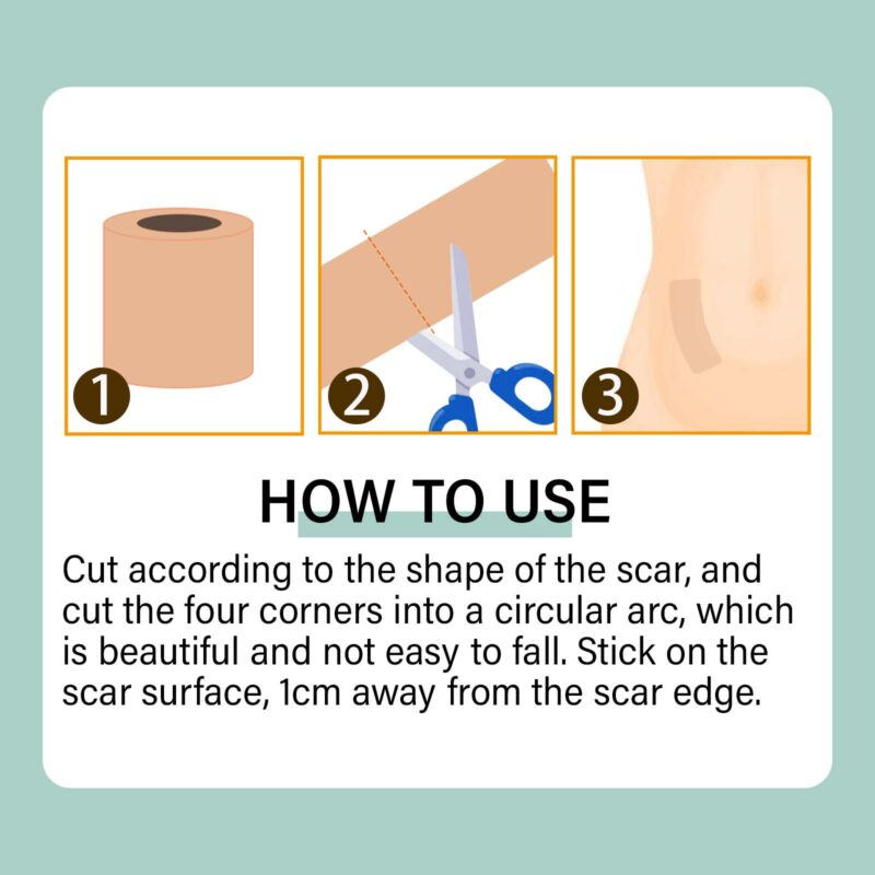 Daily Skin Cover Tape - Gentle Blemish Cover Tape for Scars, Tattoos, Waterproof - Image 5
