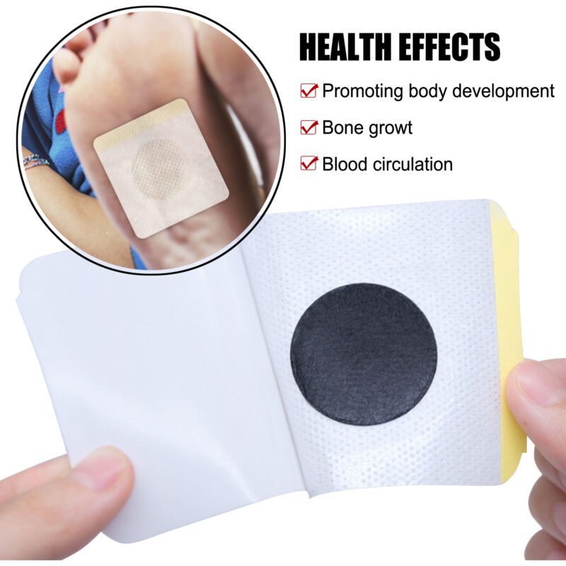 Family Foot Care Patches with Natural Bentonite & Ginseng for Daily Use - Image 3