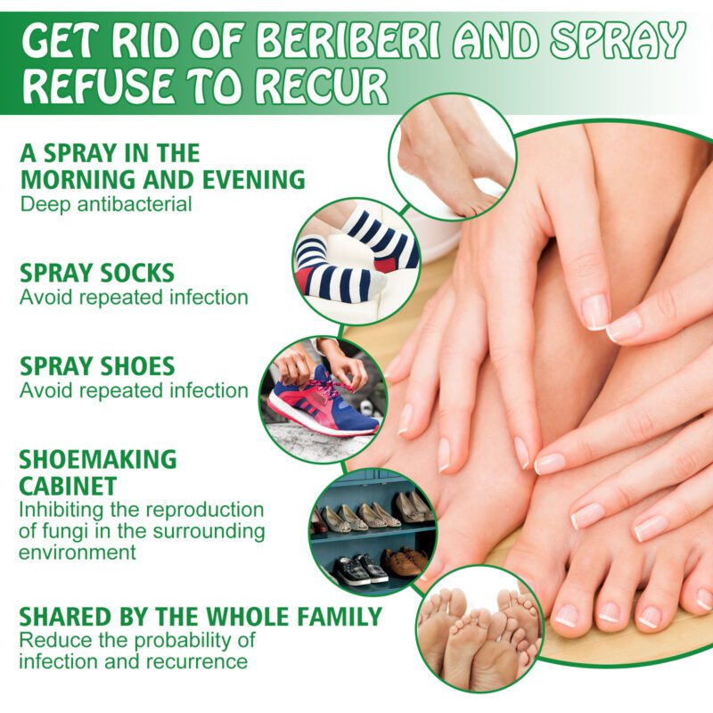 Foot Care Spray with Natural Ingredients - Gentle Daily Refresh - Image 4
