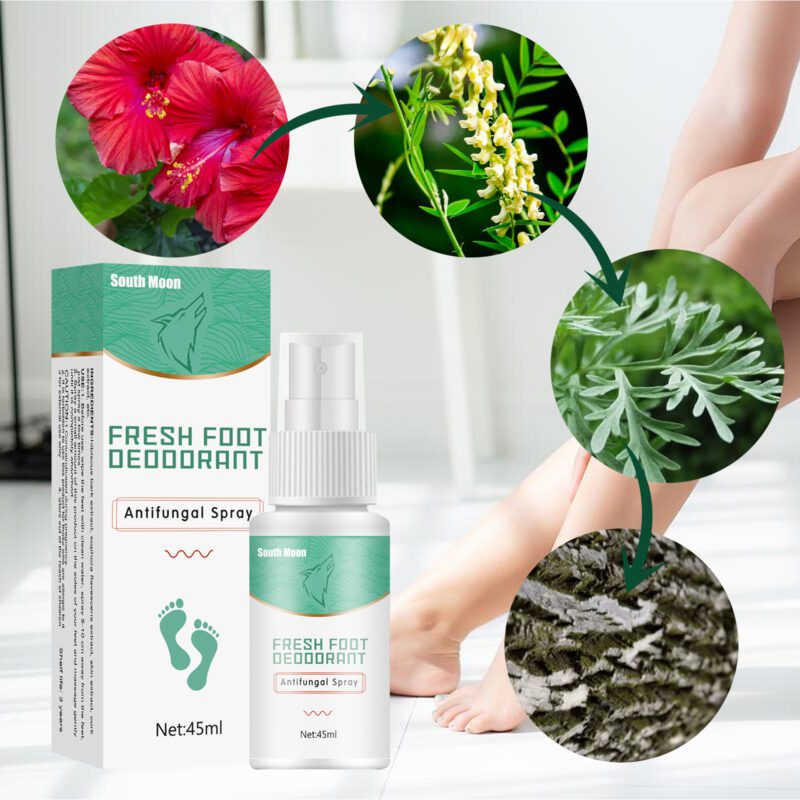 Natural Moisturizing Foot Spray for Daily Care & Freshness - Image 5