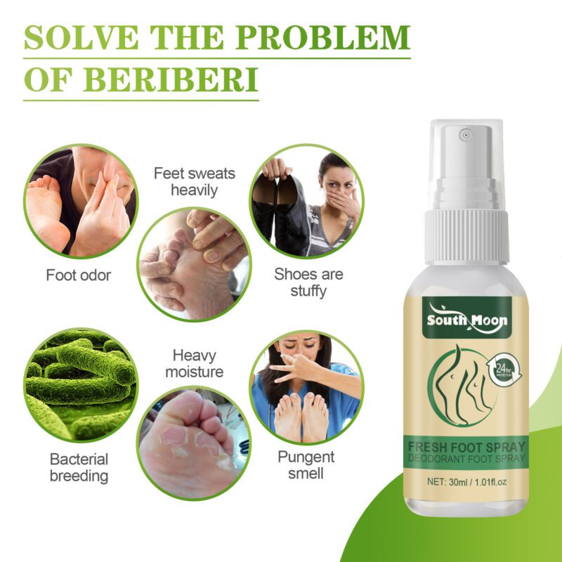 Fresh Foot Care Spray - Lavender & Mint Blend for Daily Refresh & Soft Feet - Image 3