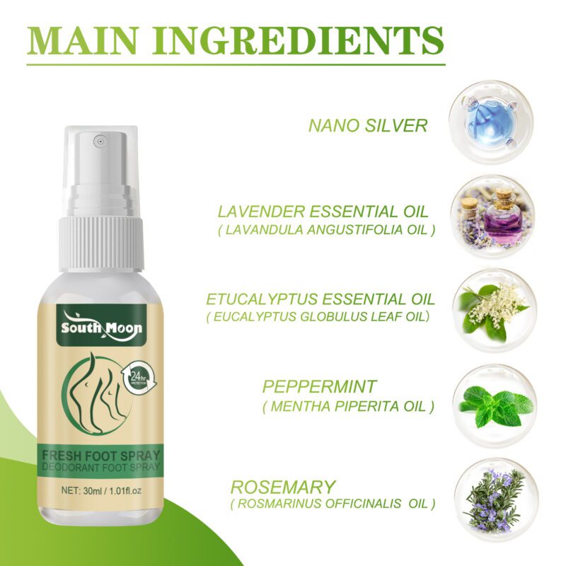 Fresh Foot Care Spray - Lavender & Mint Blend for Daily Refresh & Soft Feet - Image 5