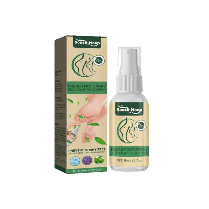 Fresh Foot Care Spray - Lavender & Mint Blend for Daily Refresh & Soft Feet
