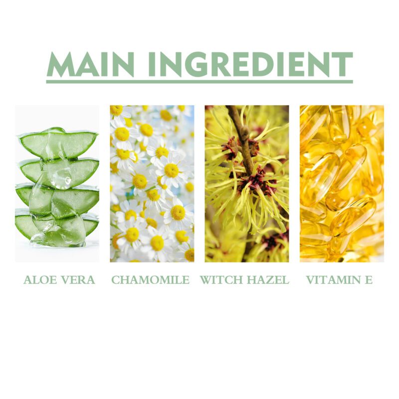 Gentle Body Cream with Aloe, Witch Hazel & Vitamin E for Soft Skin - Image 5