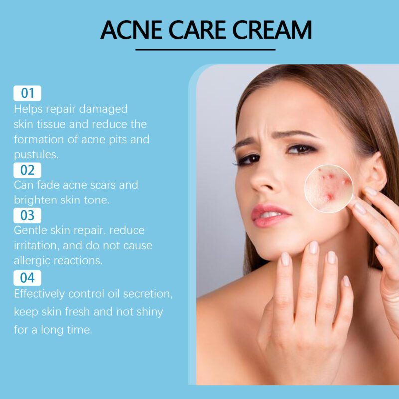 Gentle Daily Care Cream - Natural Extracts for Acne-Prone Skin, Smooth & Calm - Image 3