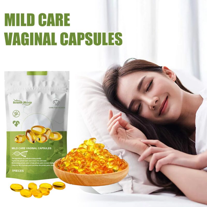 Gentle Daily Vaginal Capsules with Avocado & Tea Tree Oil for Comfort - Image 2