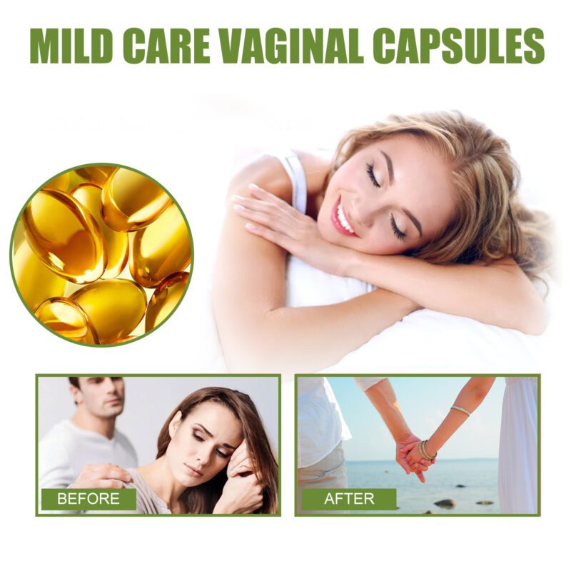 Gentle Daily Vaginal Capsules with Avocado & Tea Tree Oil for Comfort - Image 4