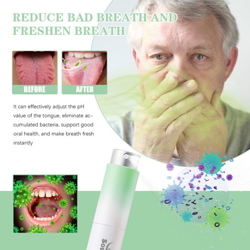 Gentle Oral Care Spray with Manuka Honey & Probiotics - Fresh Breath & Daily Tongue Care - Image 4