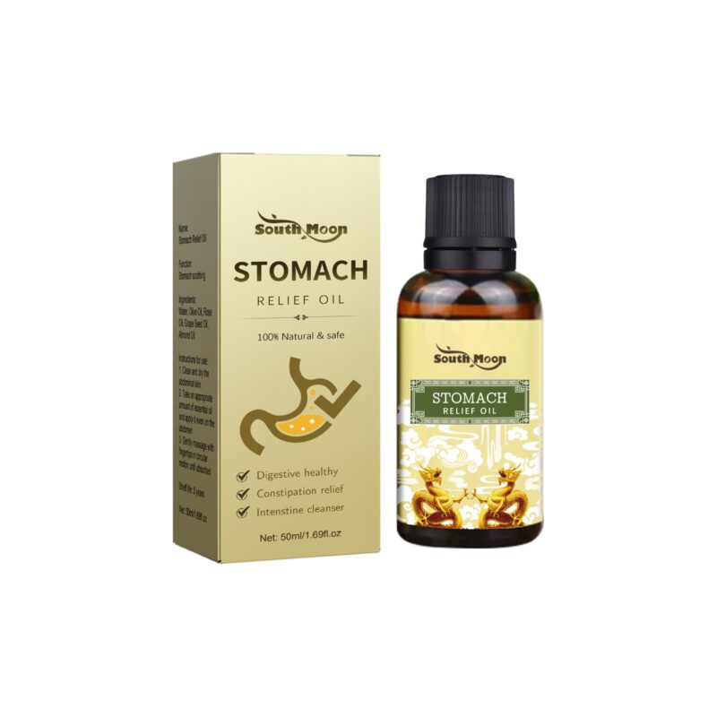 Gentle Stomach Care Oil - Natural Botanical Blend for Digestive Support & Massage - Image 2