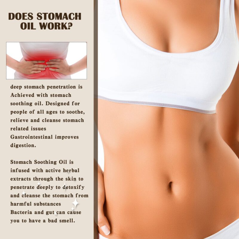 Gentle Stomach Care Oil - Natural Botanical Blend for Digestive Support & Massage - Image 3