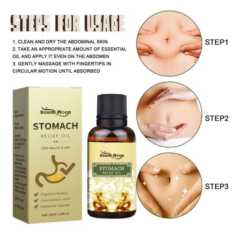 Gentle Stomach Care Oil - Natural Botanical Blend for Digestive Support & Massage - Image 6
