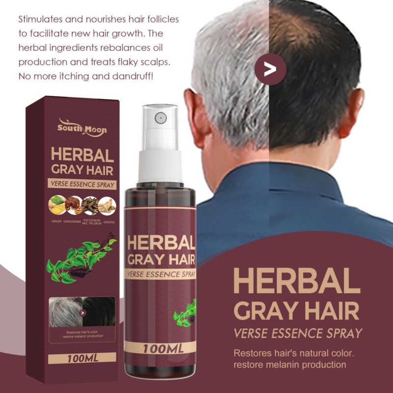Herbal Black Hair Conditioner with Polygonum Multiflorum Essence - Daily Natural Hair Care - Image 3