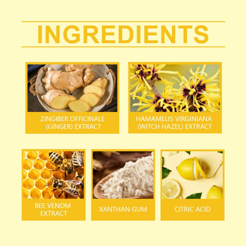 Men's Chest Cream with Bee Venom & Ginger | Daily Moisturizer for Skin Nourishment & Firmness - Image 5