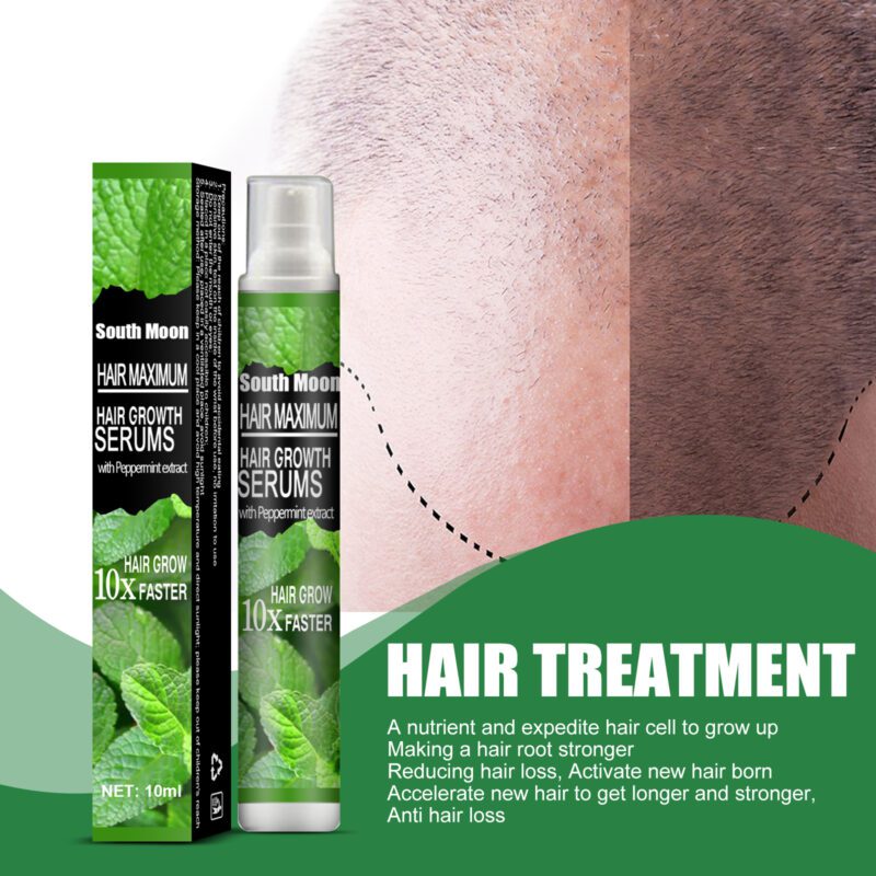 Mint Gentle Hair Spray - Daily Care with Natural Ingredients for Soft, Shiny Hair - Image 3