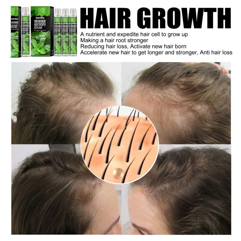 Mint Gentle Hair Spray - Daily Care with Natural Ingredients for Soft, Shiny Hair - Image 4