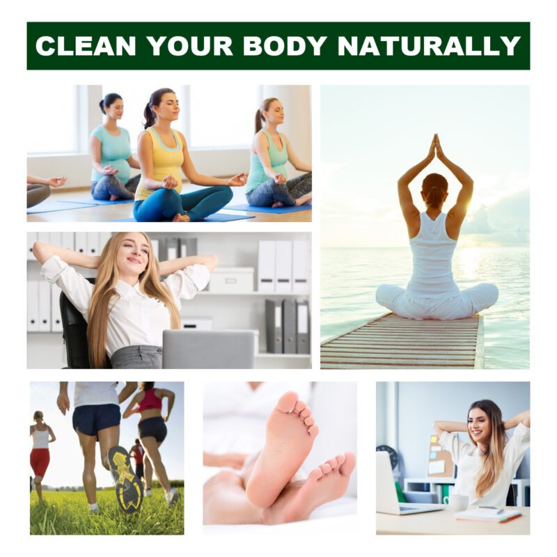 Natural Bamboo Charcoal Foot Patches - Soothe Tired Feet, Boost Daily Comfort - Image 4