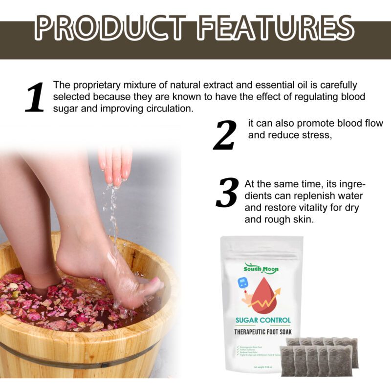 Natural Ginger, Mugwort & Ginseng Foot Soak - Daily Care for Soft Feet - Image 4