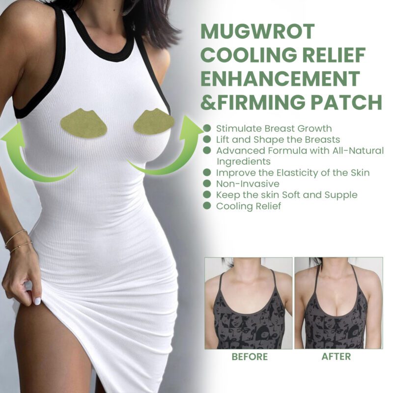 Natural Herbal Chest Care Patch with Mint & Mugwort - Daily Skin Nourishment - Image 3