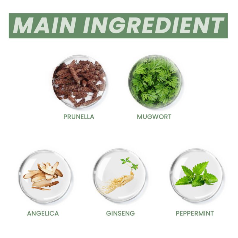Natural Herbal Chest Care Patch with Mint & Mugwort - Daily Skin Nourishment - Image 5