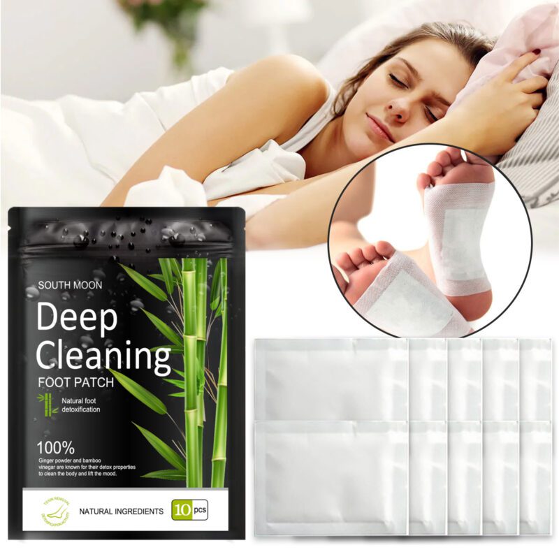 Natural Herbal Foot Patch with Wormwood & Ginger - Daily Soothing Care - Image 2