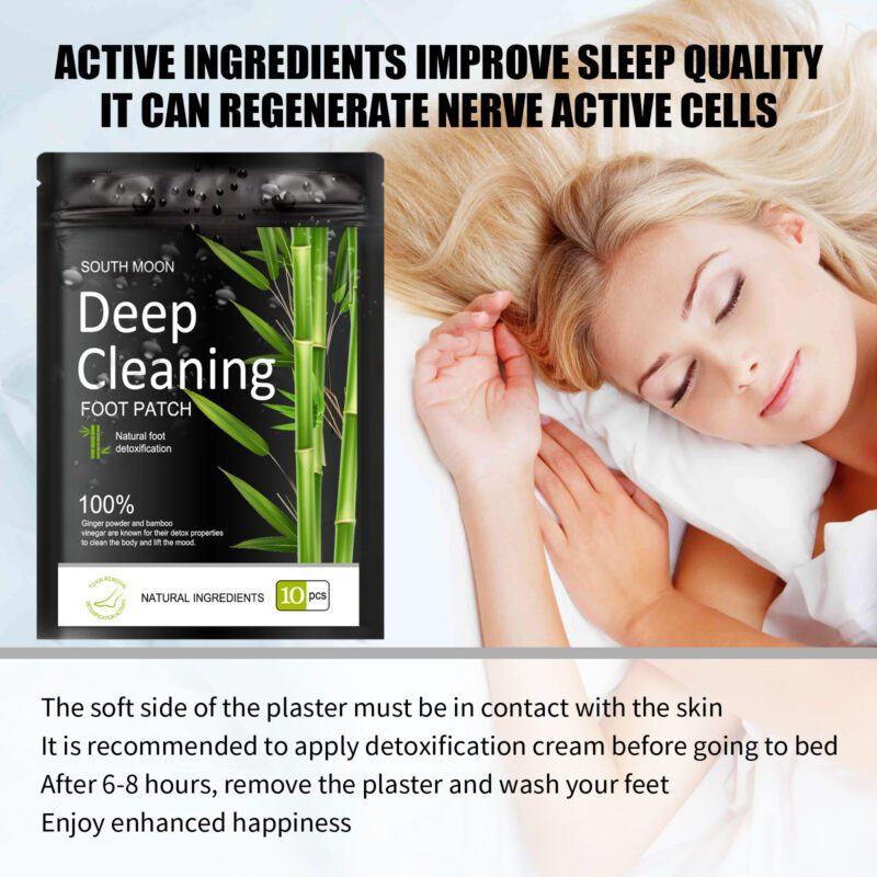 Natural Herbal Foot Patch with Wormwood & Ginger - Daily Soothing Care - Image 4
