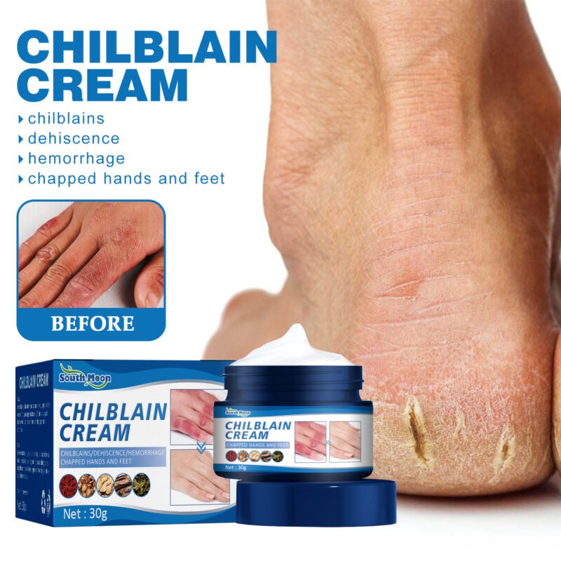 Natural Herbal Hand & Foot Cream for Dry, Cracked Skin - Daily Moisturizing Care - Image 2