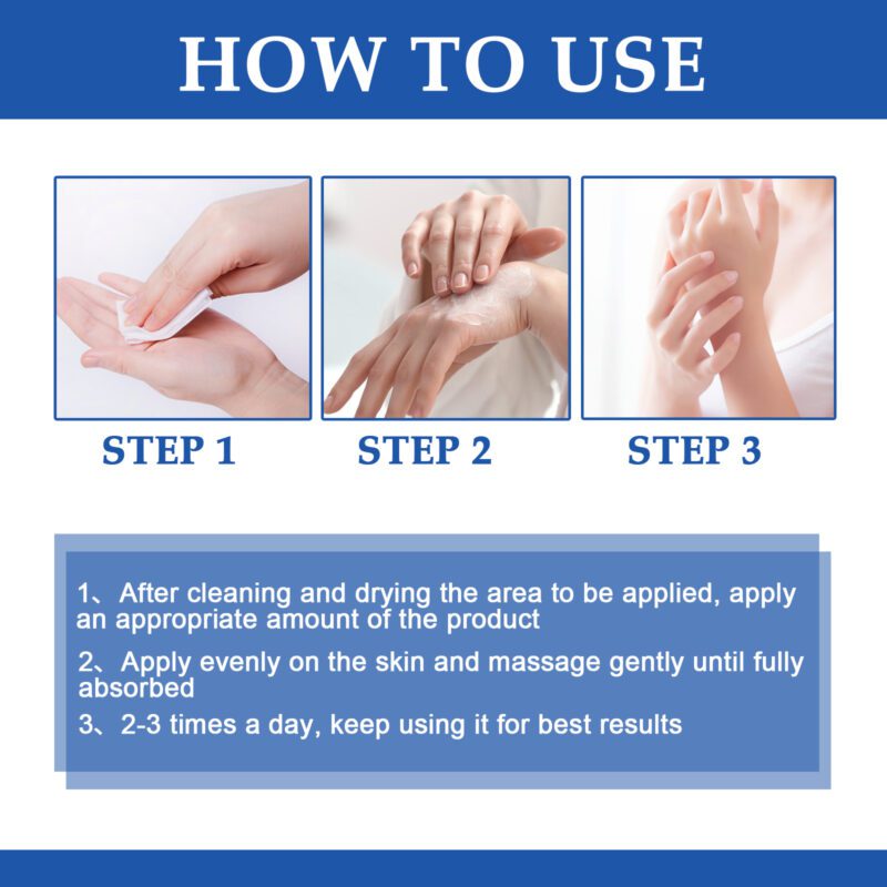 Natural Herbal Hand & Foot Cream for Dry, Cracked Skin - Daily Moisturizing Care - Image 6