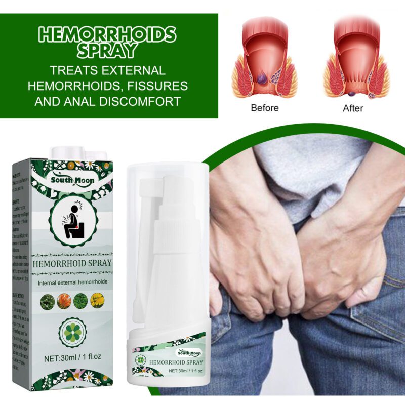 Natural Herbal Hemorrhoid Spray - Gentle Daily Care for Soothing Comfort - Image 2