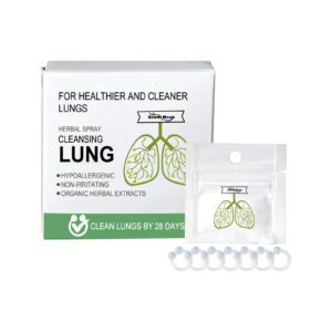 Natural Herbal Nasal Spray for Daily Use with Nose Ring