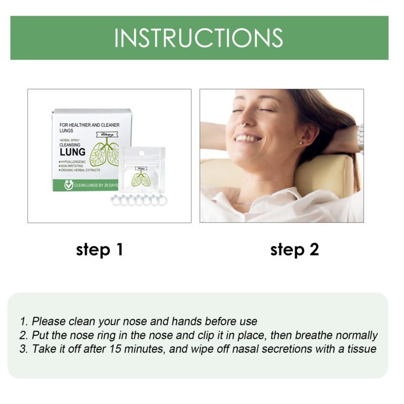 Natural Herbal Nasal Spray for Daily Use with Nose Ring - Image 6