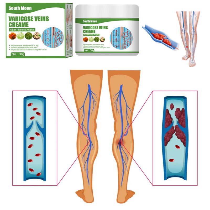 Natural Leg Care Cream - Daily Moisturizing Massage for Soft Legs - Image 3