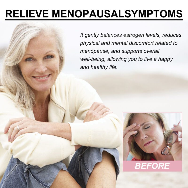Natural Menopause Support Spray with Plant Extracts - Soothe Mood Swings, Daily Care - Image 4