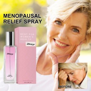 Natural Menopause Support Spray with Plant Extracts - Soothe Mood Swings, Daily Care