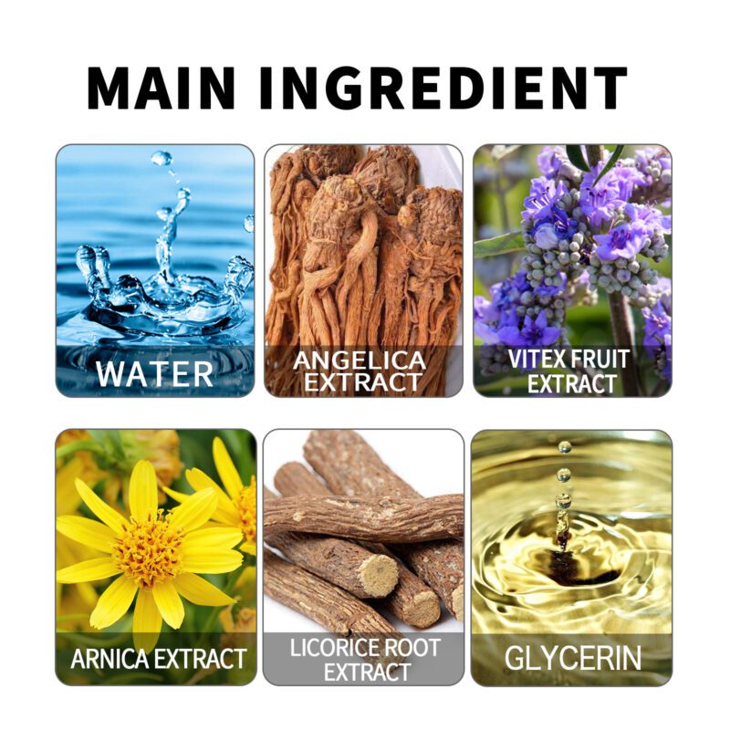 Natural Menopause Support Spray with Plant Extracts - Soothe Mood Swings, Daily Care - Image 5