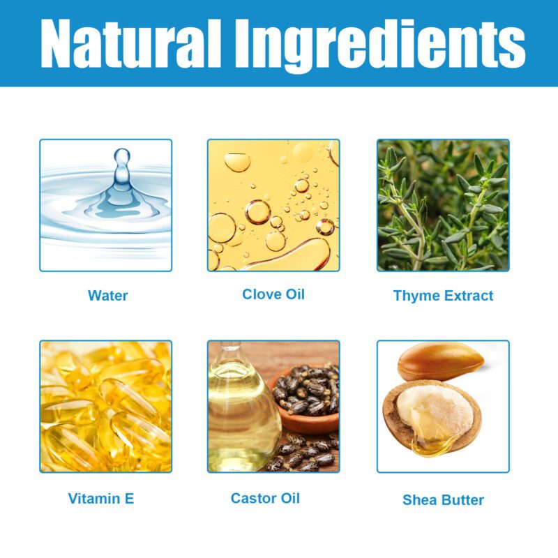 Natural Nail Revitalizer Spray with Shea Butter & Clove Oil for Soft Shiny Nails - Image 5