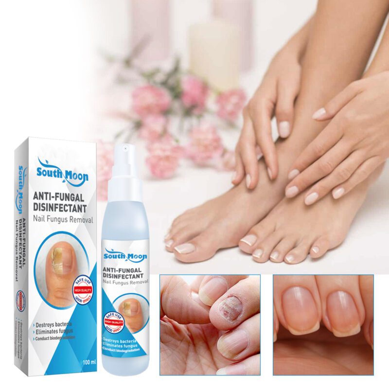Natural Nail Revitalizer Spray with Shea Butter & Clove Oil for Soft Shiny Nails