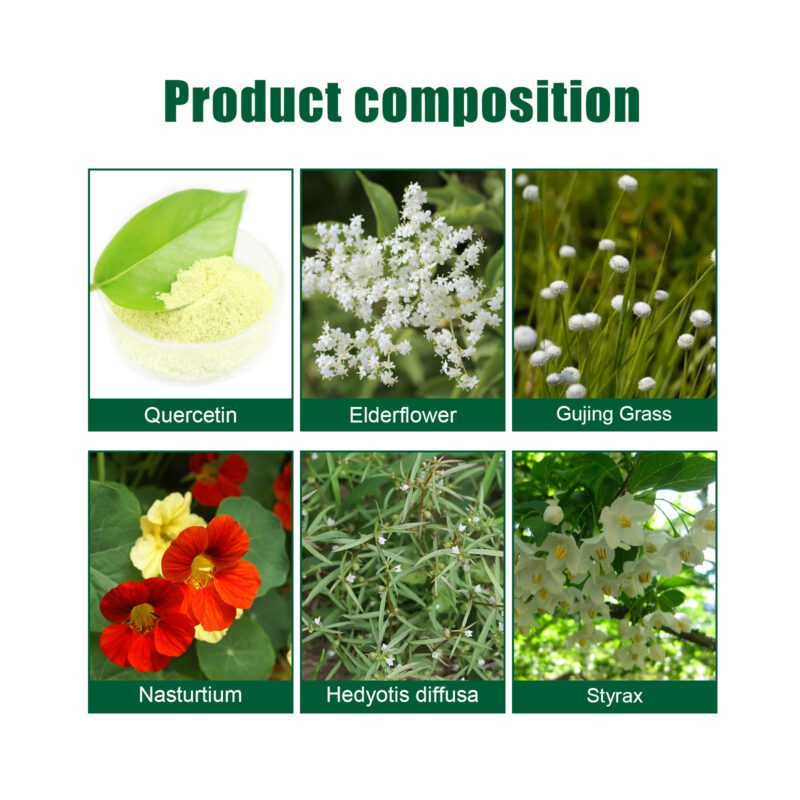 Natural Nasal Soothe Spray: Gentle Daily Care with Quercetin, Elderflower - Image 5