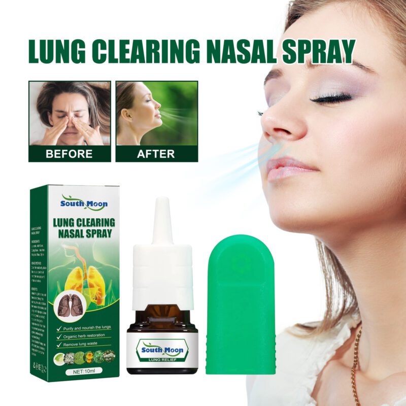 Natural Nasal Soothe Spray: Gentle Daily Care with Quercetin, Elderflower