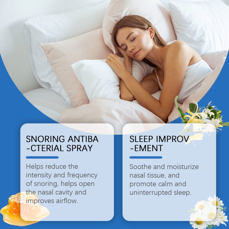 Natural Nose Care Spray with Propolis & Chamomile for Restful Sleep - Image 3