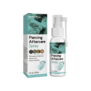 Natural Piercing Care Spray - Gentle Daily Soothing for New Ear Piercings