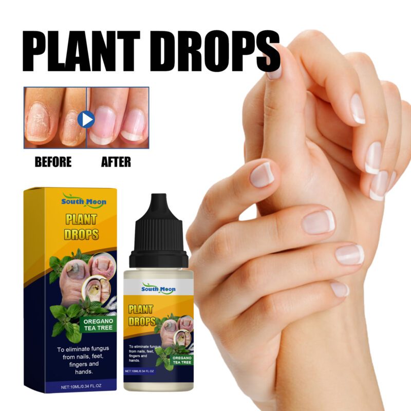 Natural Plant Drops - Gentle Daily Nail Care for Healthy, Shiny Nails - Image 2