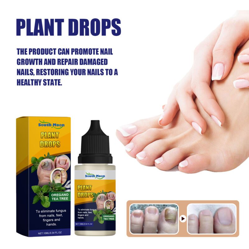 Natural Plant Drops - Gentle Daily Nail Care for Healthy, Shiny Nails - Image 3