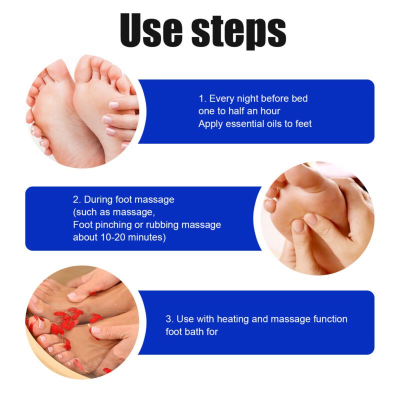Natural Plant Essence Oil - Gentle Foot Care with Peppermint & Geranium - Image 5