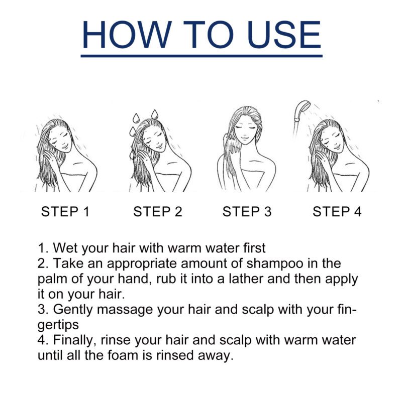 Natural Scalp Shampoo - Daily Care with Soothing Extracts for Moisturizing & Shiny Hair - Image 6