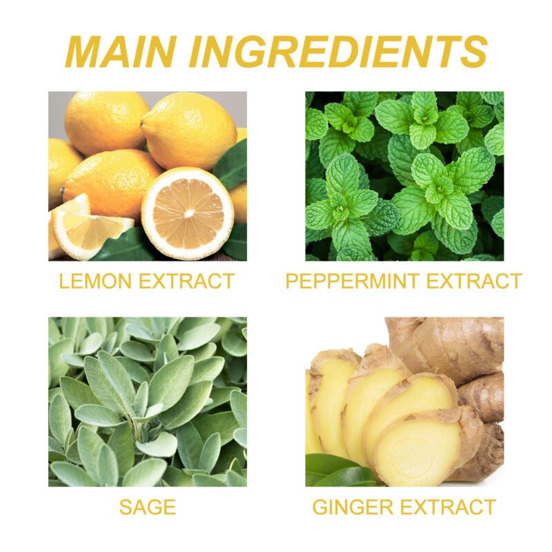 Natural Shoe Freshness Stickers - Lemon & Peppermint for All-Day Fresh Scent - Image 5